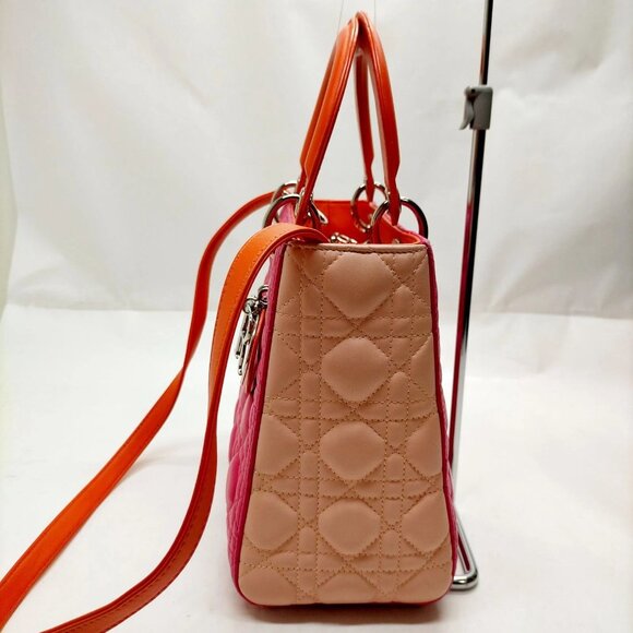 Christian Dior Hand Bag Pink Leather mon-1858-090825 - Picture 4 of 16